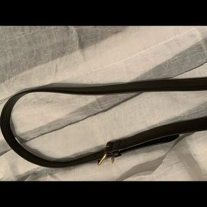 Black Coach Crossbody Replacement Strap, Leather Quilties, NWOT